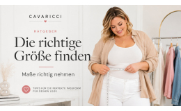 Die richtige Größe finden – Plus Size & große Größen | Cavaricci